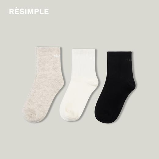 1F【RESIMPLE】简单点周边 中筒袜 商品图0