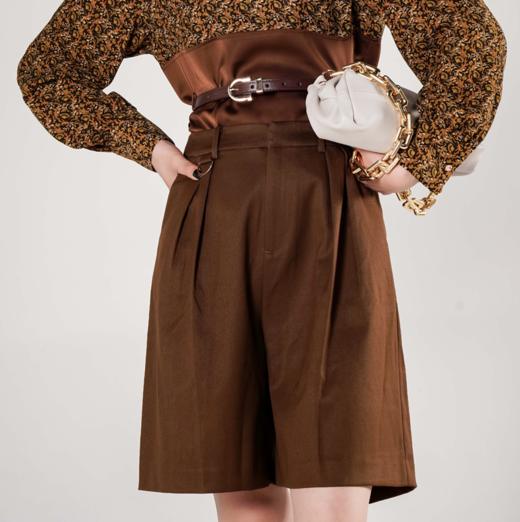 【S7】臣禾阔腿中短西裤K213030477 商品图0