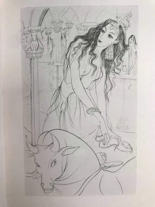 圣典·雅歌 6幅铜版画插图 精装大16开带书匣 商品图8