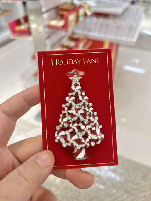 🎄圣诞系列🎄Holiday Lane珐琅彩钻胸针 精致可爱 商品图3