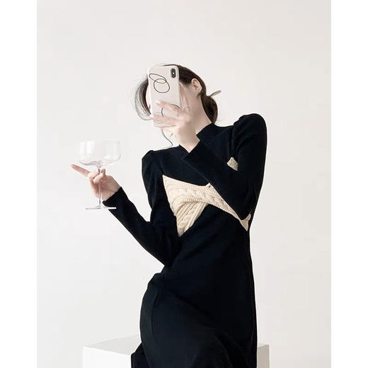 减龄大蝴蝶结连衣裙 商品图9