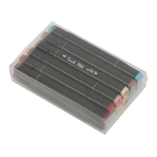 【颜色自然，创意无线！】touch48色马克笔，儿童掌握双头美术专用绘画工具彩笔，双头设计使得儿童在绘画过程中能够更加灵活地运用，提高创作的多样性-QQ 商品图4