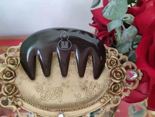 砭石五齿梳|奇妙能量|头晕头痛必备|脱发白发就头疗|睡前头疗睡得好 商品图2