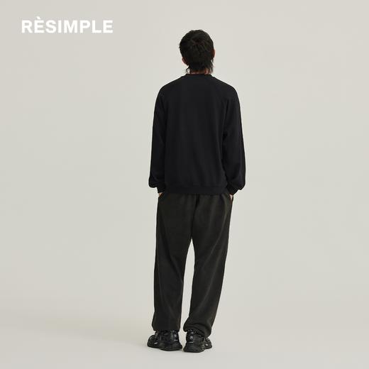 1F【RESIMPLE】简单点极简生活-圆领卫衣 商品图8