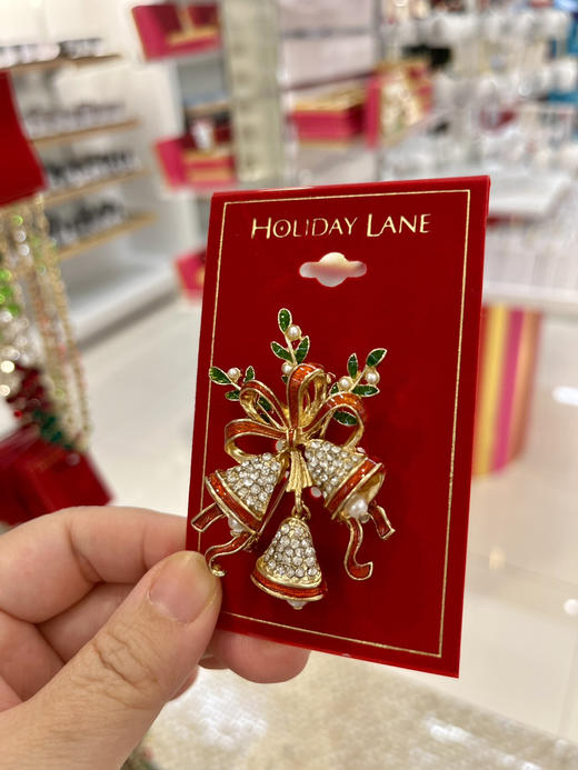 🎄圣诞氛围拉满🎄Holiday Lane珐琅彩钻胸针 精致可爱 商品图7