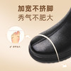 信诺东北加厚保暖妈妈棉鞋冬季防滑平底真皮短靴中老年厚底女皮鞋23M386-1H 商品缩略图1