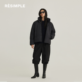 1F【RESIMPLE】简单点极简生活-梭织长裤