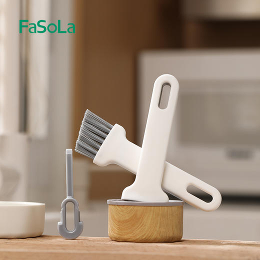 FaSoLa二合一杯盖刷水杯清洗神器缝隙清洁刷保温杯口刷 商品图1