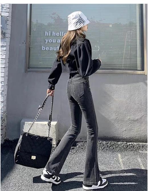 <曾小咸推荐>喇叭牛仔裤 商品图1