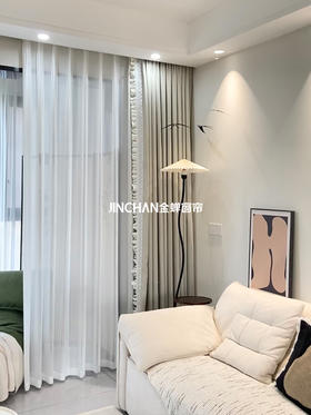 穷装10万，简约但不简单的窗帘我真的爱了