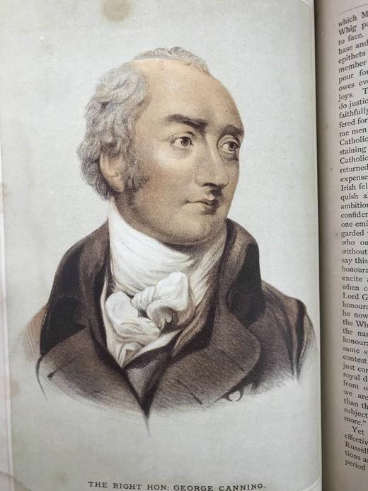 约19世纪后期 格拉斯通传（全2卷） 约百幅插图 真皮精装16开 商品图8