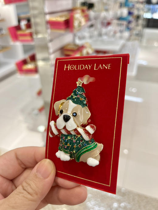 🎄圣诞系列🎄Holiday Lane珐琅彩钻胸针 精致可爱 商品图2