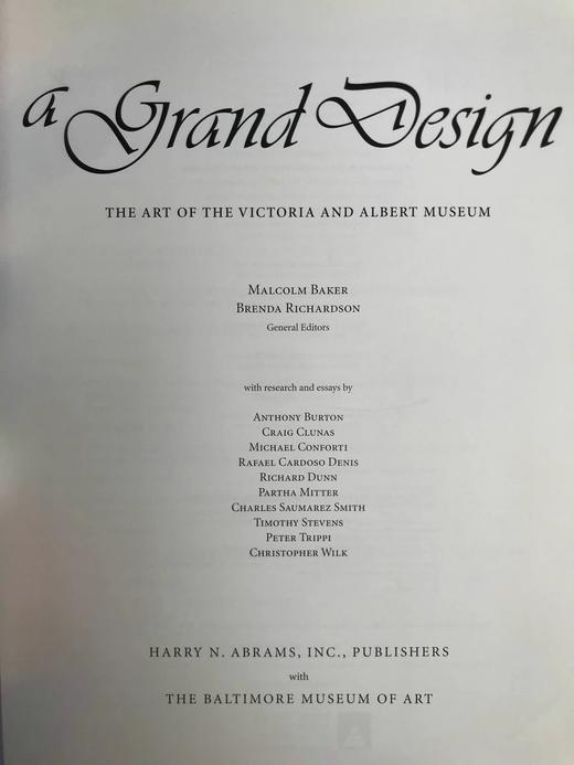 维多利亚与阿尔伯特博物馆设计艺术图集 数百幅插图 平装大16开 商品图3