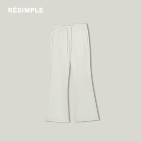 1F【RESIMPLE】简单点极简生活-针织长裤