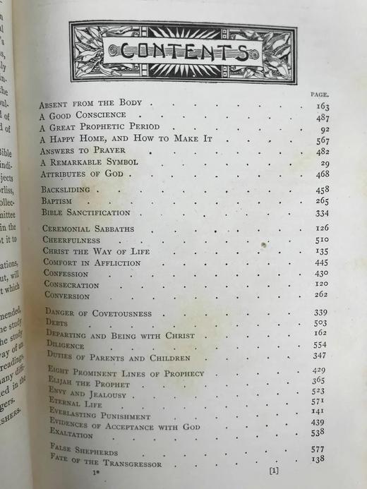 1892年 家庭圈圣典读物 约57幅版画插图 漆布精装大32开 商品图3
