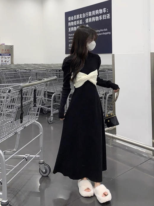 减龄大蝴蝶结连衣裙 商品图11