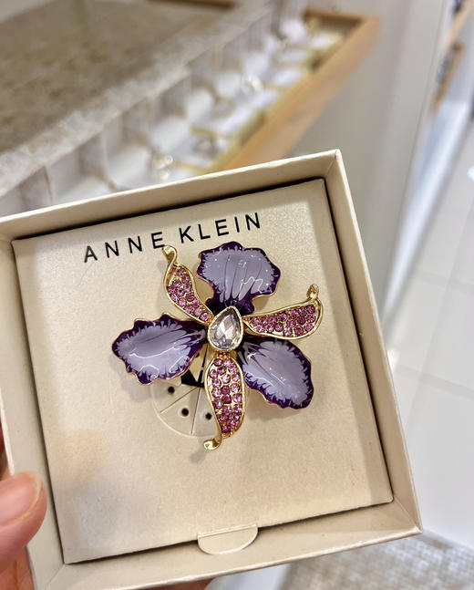 ANNE KLEIN 超美精致胸针礼盒装 珐琅&珍珠&水钻 商品图1