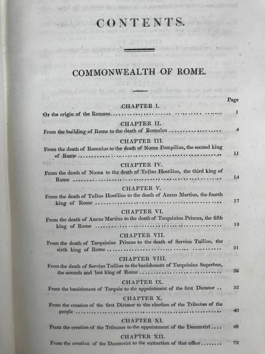 1824年 戈德史密斯《罗马史》 1幅肖像插图 真皮精装32开 商品图4