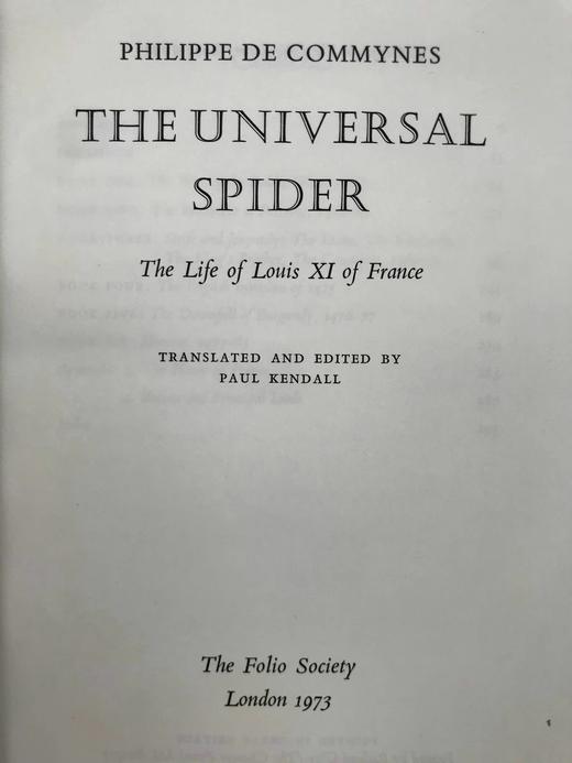 万能蜘蛛路易十一传 12幅插图 精装16开带书匣 商品图2