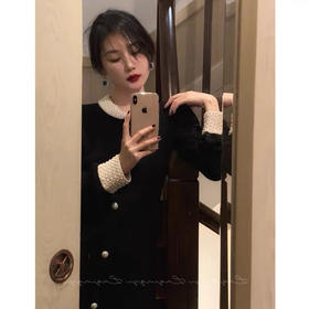 必入秋冬珍珠连衣裙