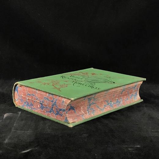 1892年 家庭圈圣典读物 约57幅版画插图 漆布精装大32开 商品图1