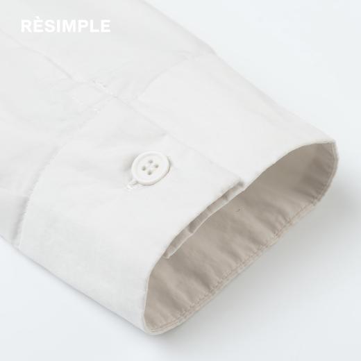 1F【RESIMPLE】简单点极简生活-长袖衬衫 商品图7