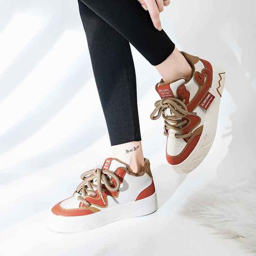 「三款配色！加绒款」新款加绒保暖二棉鞋2023秋冬季新款INS潮复古学生帆布鞋女潮 商品图3