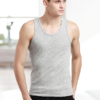 新疆长绒棉纯棉背心家居宽松运动打底汗衫大码休闲无袖背心男士夏 商品缩略图0