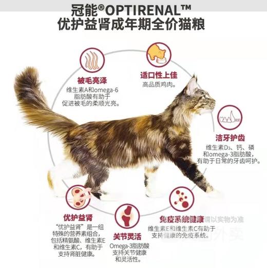 冠能猫粮成猫粮营养均衡全价通用室内成猫鸡肉主粮400g 商品图2