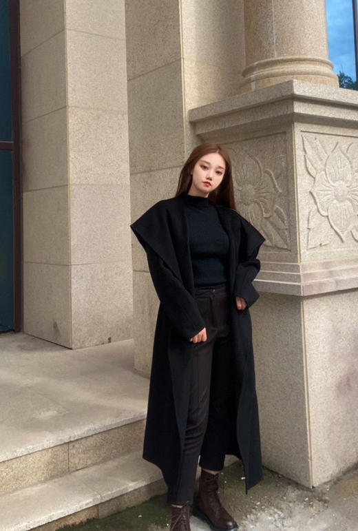 Marx 羊绒大衣。驼色 黑色 自己备注号码颜色 商品图6