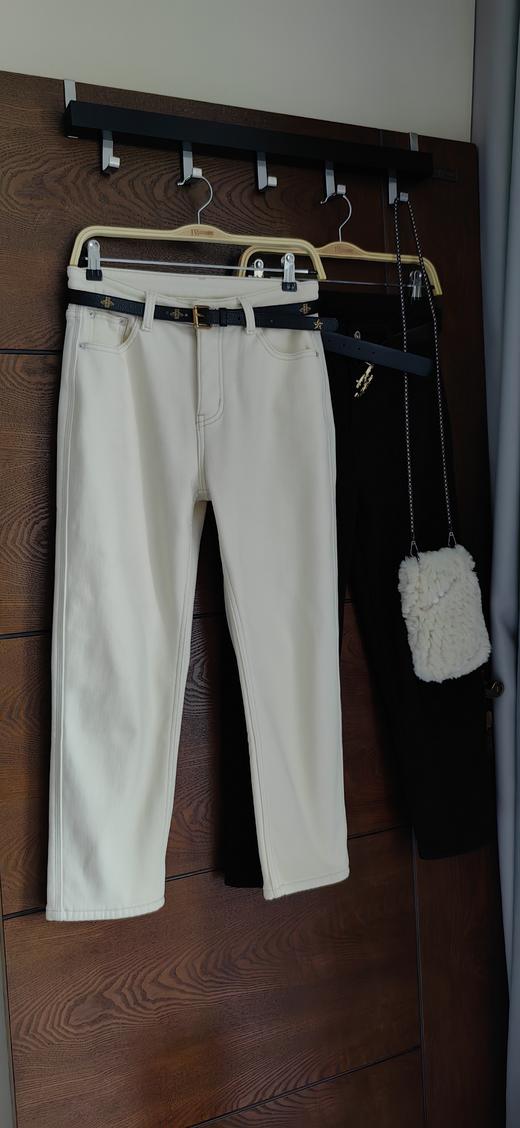 法棍加绒土耳其秋冬牛仔裤高士线弹力厚 商品图7