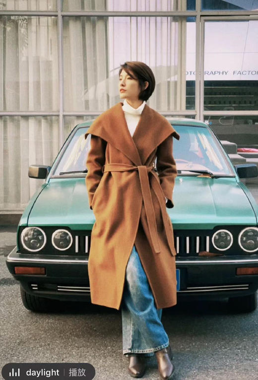 Marx 羊绒大衣。驼色 黑色 自己备注号码颜色 商品图5