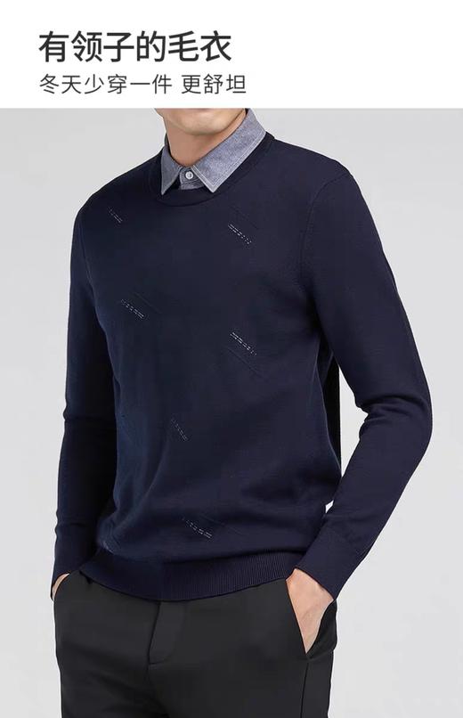 男反领毛衣29011 商品图2