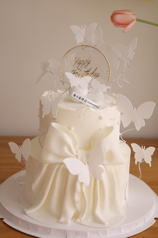 白色仙女蝴蝶结（图为8+6双层） 商品图0