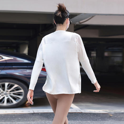 【清仓特价39元，非质量问题不退换！】beemen宽松藏肉运动T恤  网纱精致拼接 蝙蝠袖更显瘦 速干垂顺 四季可穿 商品图2