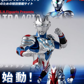 万代 SHF 泽塔奥特曼 阿尔法装甲 利刃形态 可动 手办模型