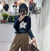 女五角星订标长袖T9995 商品缩略图1