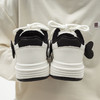 「两色可选！港风加绒款」爱心加绒小白鞋女2023冬季保暖校园风学生厚底运动休闲板鞋女 商品缩略图3