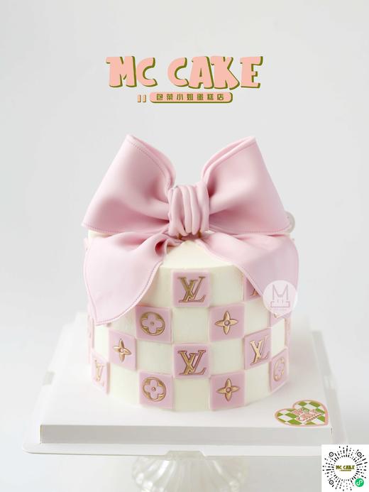 LV立体加高蝴蝶结蛋糕（12cm高） 商品图1
