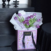 《葡萄紫》-10枝紫色郁金香花束 商品缩略图7