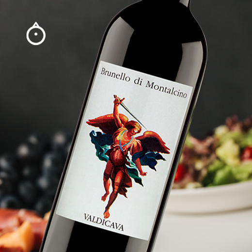 企鹅市集|老饕必入 大宝剑意大利持剑天使布鲁奈罗干红葡萄酒2017 玫瑰松露黑李子 商品图1