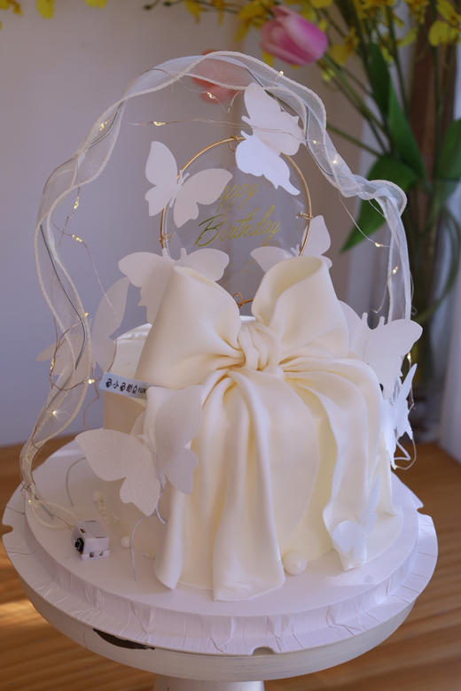 白色仙女丝带蝴蝶结 商品图8