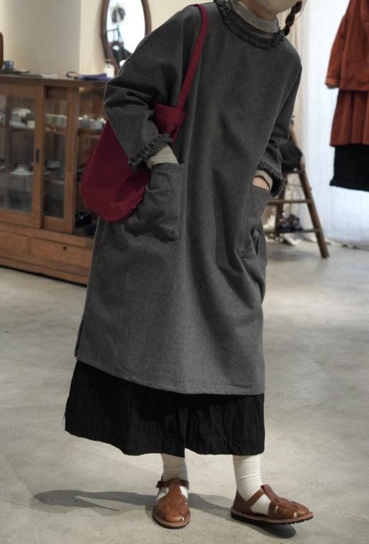 g褶皱花边领op 商品图1