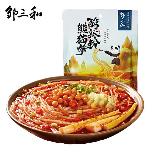 （超值精选）邹三和熊猫笋酸辣粉328g 商品图0
