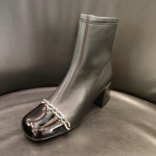 LFGJ凌介女鞋  0352  时尚粗跟小短靴 商品图0