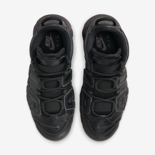 Nike/耐克Air More Uptempo 女鞋中帮黑色皮蓬复古篮球鞋DV1137-001 商品图3