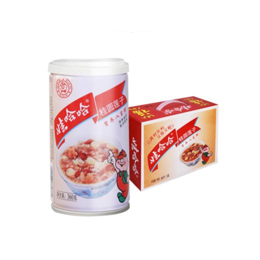 娃哈哈 桂圆莲子营养八宝粥 360g*12罐/箱 商品图1