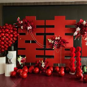 凤凰于飞-订婚宴布置