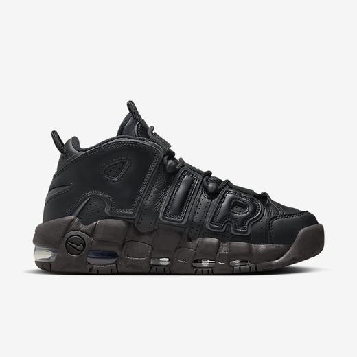 Nike/耐克Air More Uptempo 女鞋中帮黑色皮蓬复古篮球鞋DV1137-001 商品图2