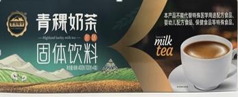 JS圣湖雪娇 青稞奶茶（甜）400g/盒 商品图0